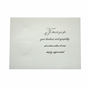 Acknowledgement Card