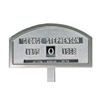 McNeil Grave Markers - Chrome Plated