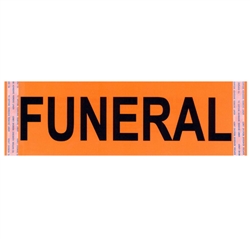 Funeral Sticker