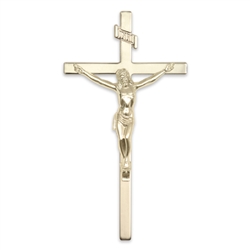 12" Cast Exterior Crucifix