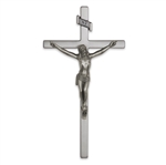 12" Cast Exterior Crucifix