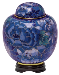 Blue Floral CloisonnÃ© - Portion