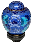Blue Floral CloisonnÃ© - Keepsake