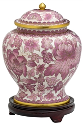 Pink Floral CloisonnÃ©
