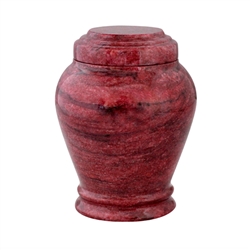 Embraced Red Marble Keepsake