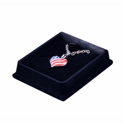 Heart Patriotic - Silver