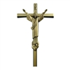 14" Cast Exterior Crucifix