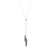 Sizzling Pink & Green Adjustable Necklace