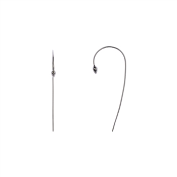 .925 Sterling Silver Threader Stud Earrings