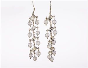 Delightful Dangling Crystal Earrings