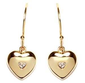 Small Heart Earrings