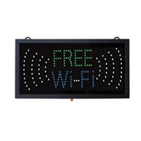 <b>AARCO</b> Lighted Free Wi-Fi Sign