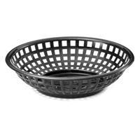 <b>Tablecraft</b> Black Serving Basket