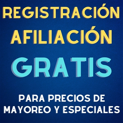 Registracion GRATIS para Precios de Mayoreo