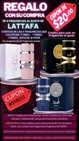 310212 CUPON DE REGALO PARA PERFUMES