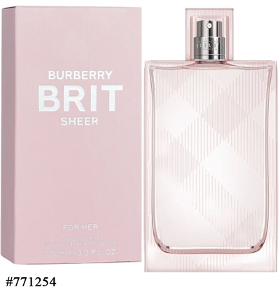 771254 Burberry Brit Sheer Women 3.3 OZ