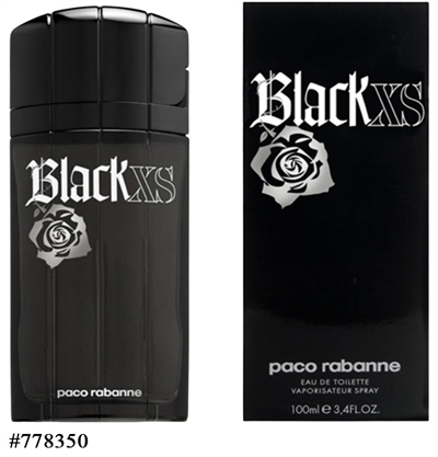 778350 Paco Rabanne XS Black 3.4 oz Edt