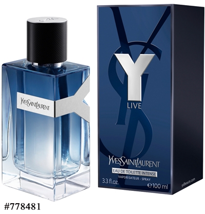 778481 YVES SAINT LAURENT Y LIVE INTENSE 3.3 OZ