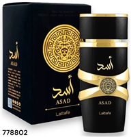 778802 Lattafa Asad 3.4 EDP Spray 3.4 oz