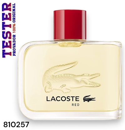 810257 LACOSTE RED 4.2 OZ EAU DE TOILETTE