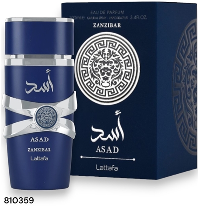 810359 Lattafa Asad Zanzibar 3.4 OZ