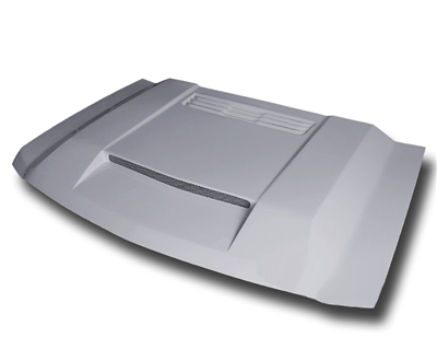 2014 - 2015 Chevrolet Silverado 1500 BFT Style Fiberglass Ram Air Hood - AmeriHood
