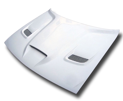 2008 - 2023 Dodge Challenger HC Style Fiberglass Ram Air Hood - AmeriHood