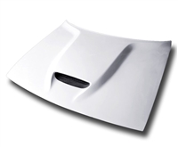 2008 - 2023 Dodge Challenger SRT Style Fiberglass Ram Air Hood - AmeriHood