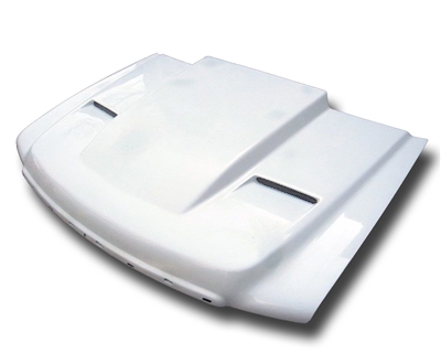 2007 - 2013 GMC Sierra 1500 Type-1 Style Fiberglass Ram Air Hood - AmeriHood