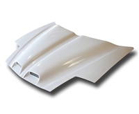 1993 - 1997 Pontiac Trans Am WS6 Style Fiberglass Heat Extractor Hood - AmeriHood