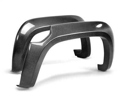 2017 - 2020 Chevrolet Colorado ZR2 Carbon Fiber Rear Fender Flares - Anderson Composites