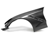 2014 - 2019 Chevrolet Corvette (Stingray) OEM Style Carbon Fiber Front Fenders - Anderson Composites