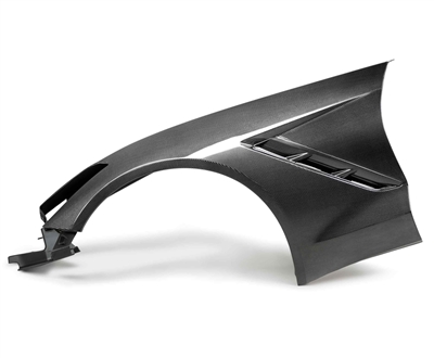 2014 - 2019 Chevrolet Corvette (Stingray) OEM Style Carbon Fiber Front Fenders - Anderson Composites
