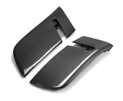 2018 - 2023 Dodge Challenger Widebody Carbon Fiber Front Fender Flares (Lower) - Anderson Composites