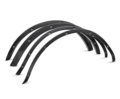 2021 - 2024 Ford Bronco 2Dr Carbon Fiber Fender Flare Delete Kit - Anderson Composites