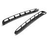 2015 - 2017 Ford Mustang GR Style Carbon Fiber Front Fender Vent Inserts - Anderson Composites