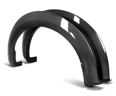 2017 - 2020 Ford F-150 Raptor OEM Style Carbon Fiber Rear Fender Flares - Anderson Composites
