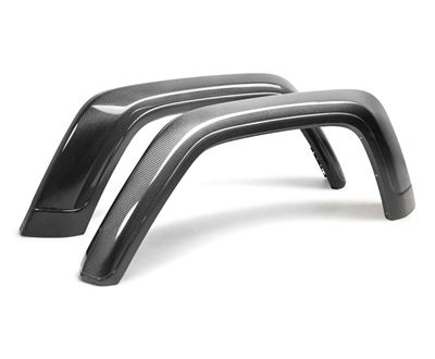 2020 - 2025 Jeep Gladiator Carbon Fiber Rear Fender Flares - Anderson Composites