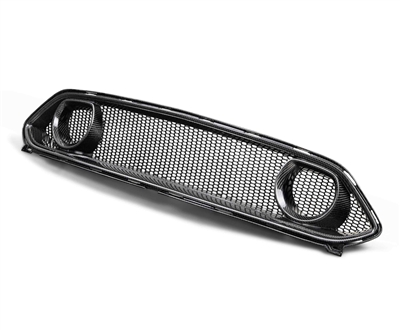 2021 - 2023 Ford Mustang Mach 1 Carbon Fiber Front Upper Grille - Anderson Composites