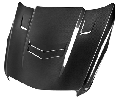 2013 - 2019 Cadillac ATS VT Style Carbon Fiber Hood  - Anderson Composites