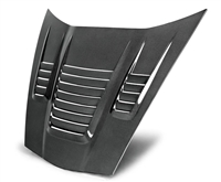 2005 - 2013 Chevrolet Corvette WH Style Carbon Fiber Hood  - Anderson Composites