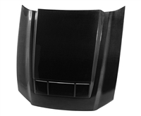 2010 - 2012 Ford Mustang Shelby / GT500 TS Style Carbon Fiber Hood  - Anderson Composites