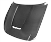 2015 - 2020 Ford Mustang Shelby / GT350 OEM Style Double Sided Carbon Fiber Hood  - Anderson Composites