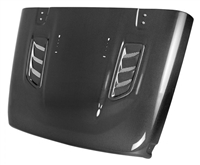 2020 - 2023 Jeep Gladiator (JT) Rubicon Style Carbon Fiber Hood - Anderson Composites