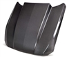 2024 - 2025 Ford Mustang CJ Style Double Sided Carbon Fiber Hood  - Anderson Composites