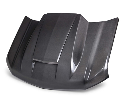 2019 - 2024 Chevrolet Silverado 1500 CP  Style Carbon Fiber Hood  - Anderson Composites