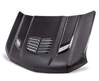 2019 - 2024 Chevrolet Silverado 1500 T2  Style Carbon Fiber Hood  - Anderson Composites