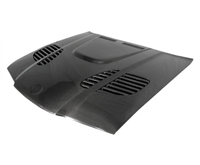 1992 - 1998 BMW 3-Series E36 2Dr GTR Style Carbon Fiber Hood - Carbon Creations