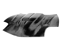 1997 - 2004 Chevrolet Corvette ZR-V2 Style Carbon Fiber Hood - Carbon Creations