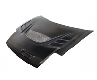 2000 - 2005 Mitsubishi Eclipse EVO-GT Style Carbon Fiber Hood - Carbon Creations